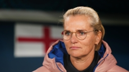 Sarina Wiegman says she’s not interested in the vacant United States managerial role (Zac Goodwin/PA)