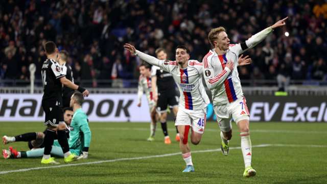 Europa League: Late drama sees Lyon top standings and Roma reach last 16