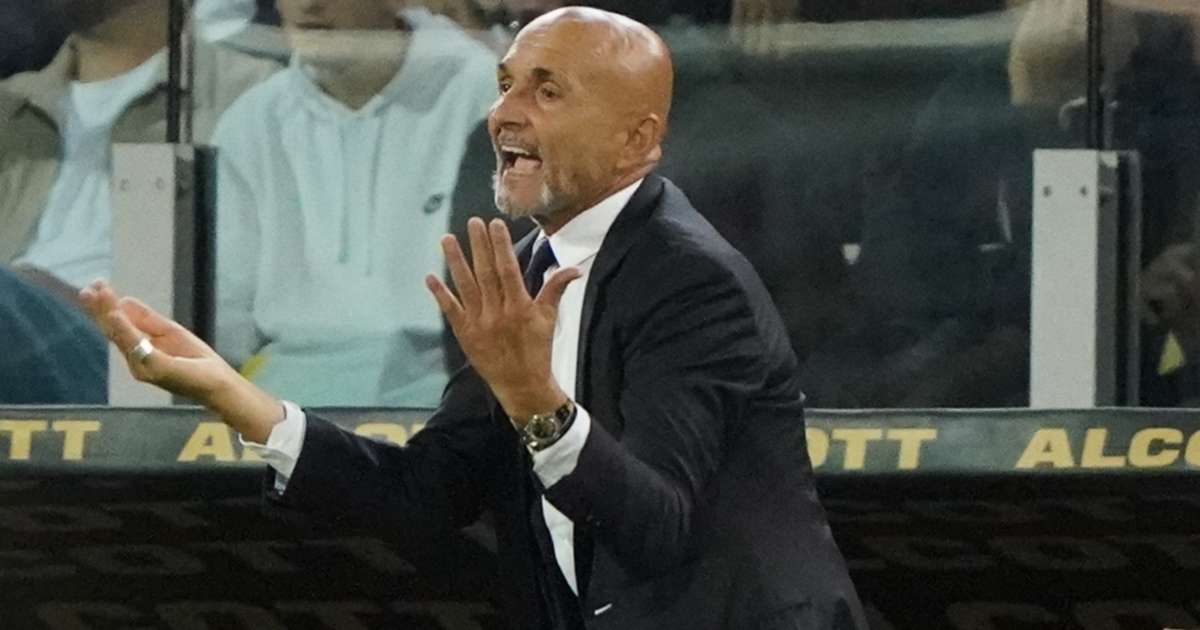 Juventus coach Luciano Spalletti