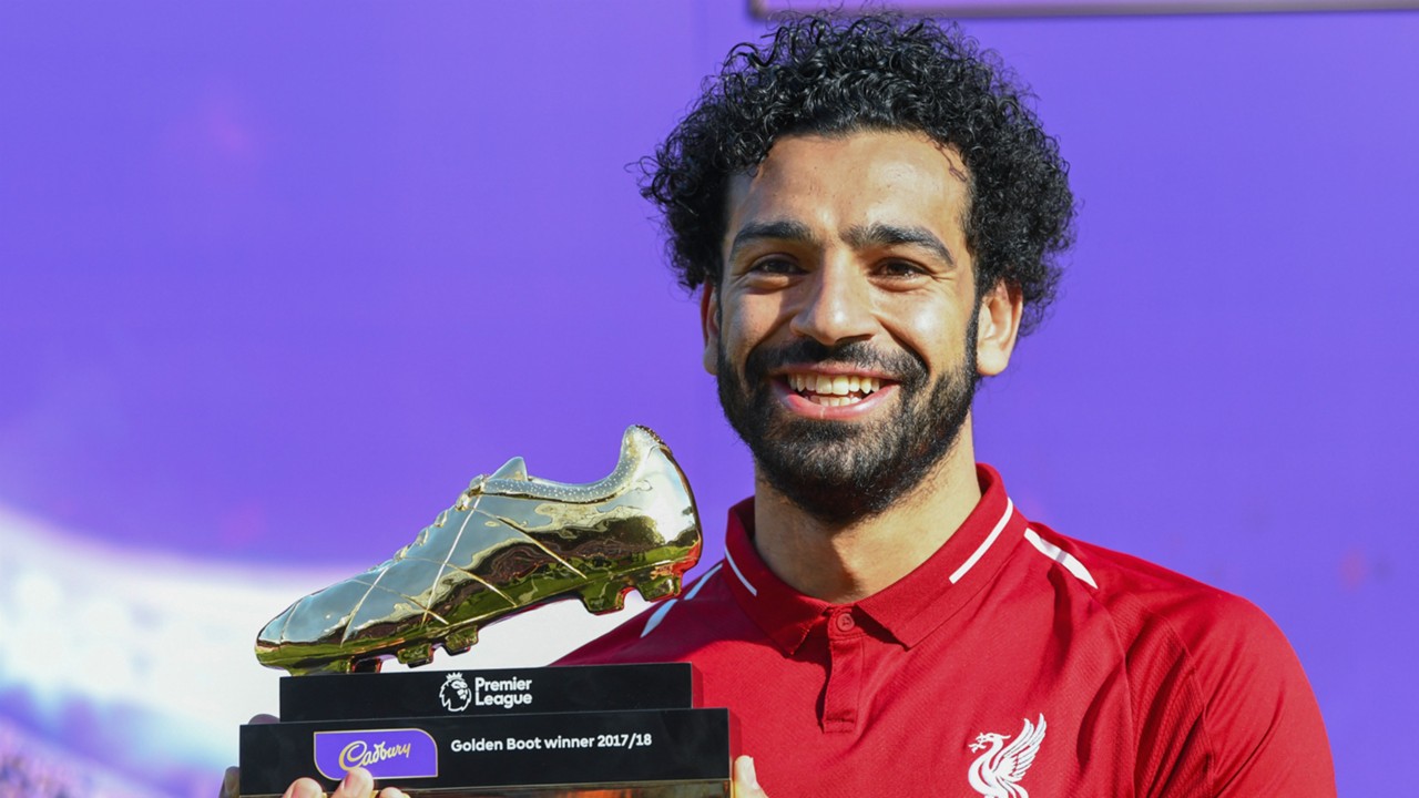 Image result for mo salah golden boot'