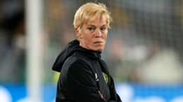 Vera Pauw has called for the FAI to provide clarity on her future ahead of Ireland’s final World Cup match (Mark Baker/AP)
