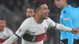 Diogo Dalot scored twice in Portugal's victory over the Czech Republic