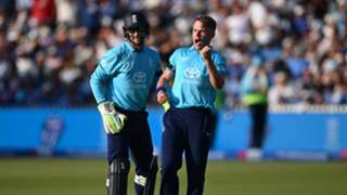 Curran sweeps up as England down India