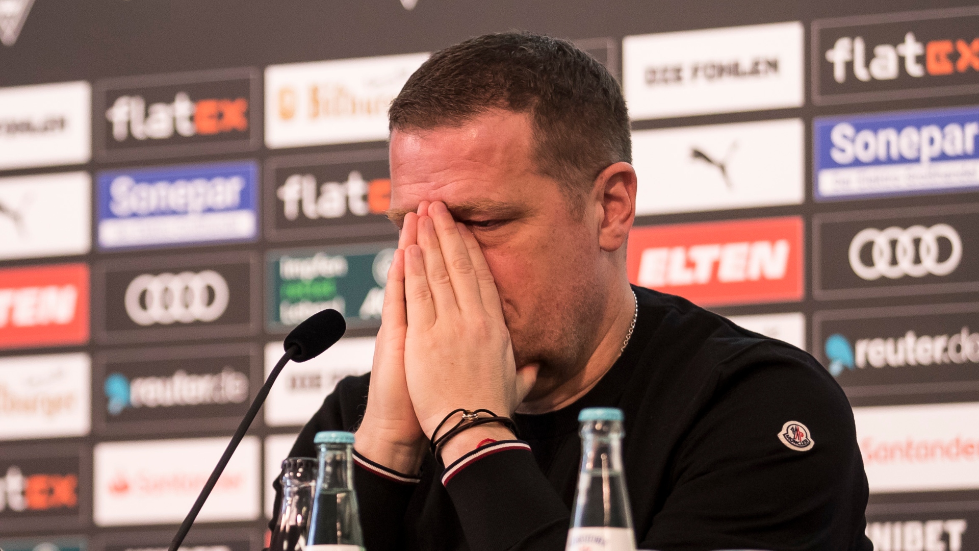 Max Eberl has stepped down as Gladbach's sporting director
