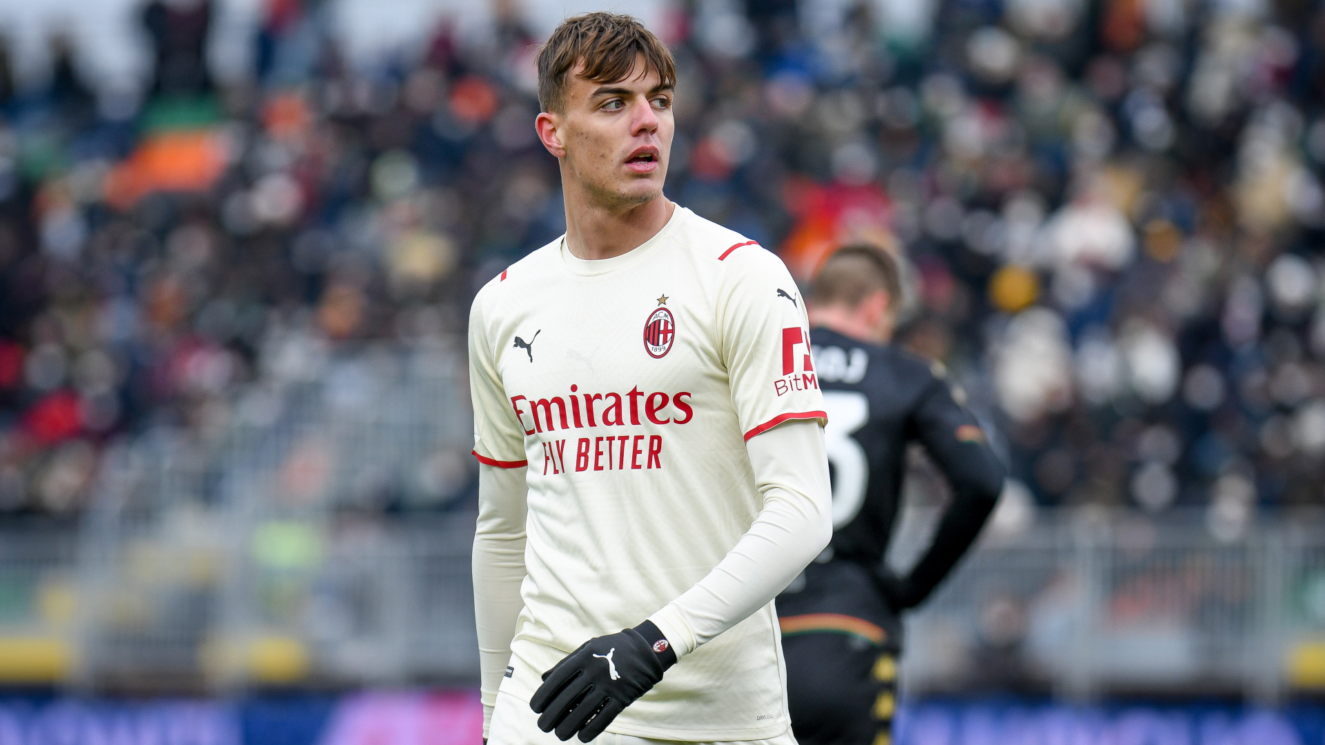 Daniel Maldini made eight appearances for Milan last term in Serie A