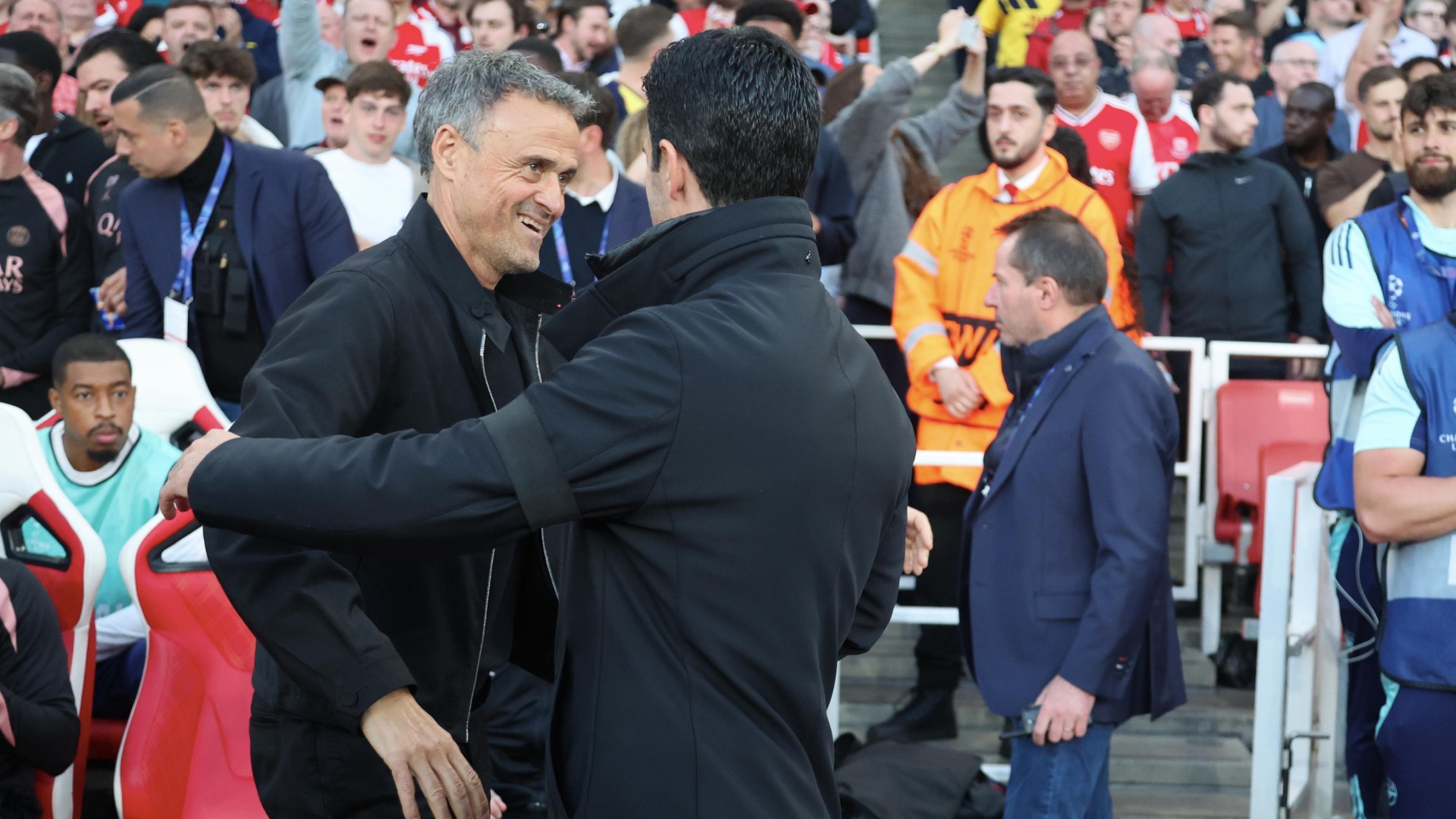 Luis Enrique lauds ‘top-level manager’ Arteta