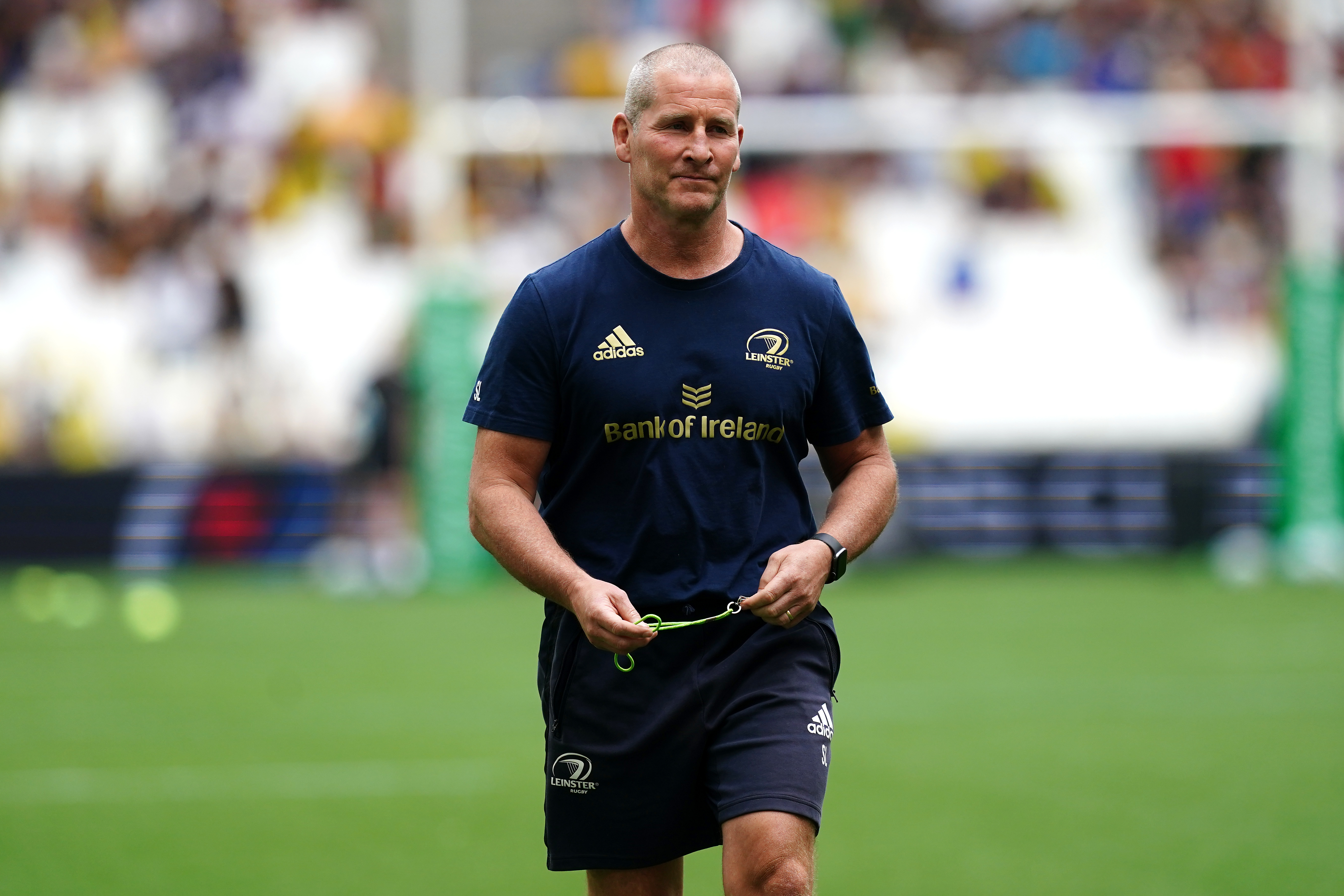 Former Leinster coach Stuart Lancaster, pictured, encouraged Caelan Doris to take on greater leadership responsibility