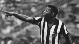Pele is rated as Santos' greatest player of all time