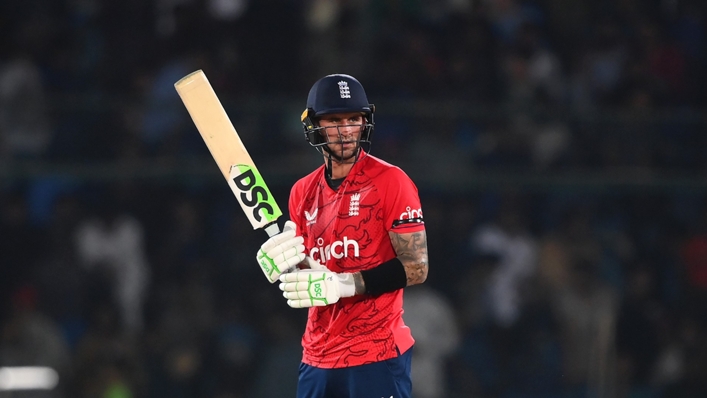 Returning England opener Alex Hales