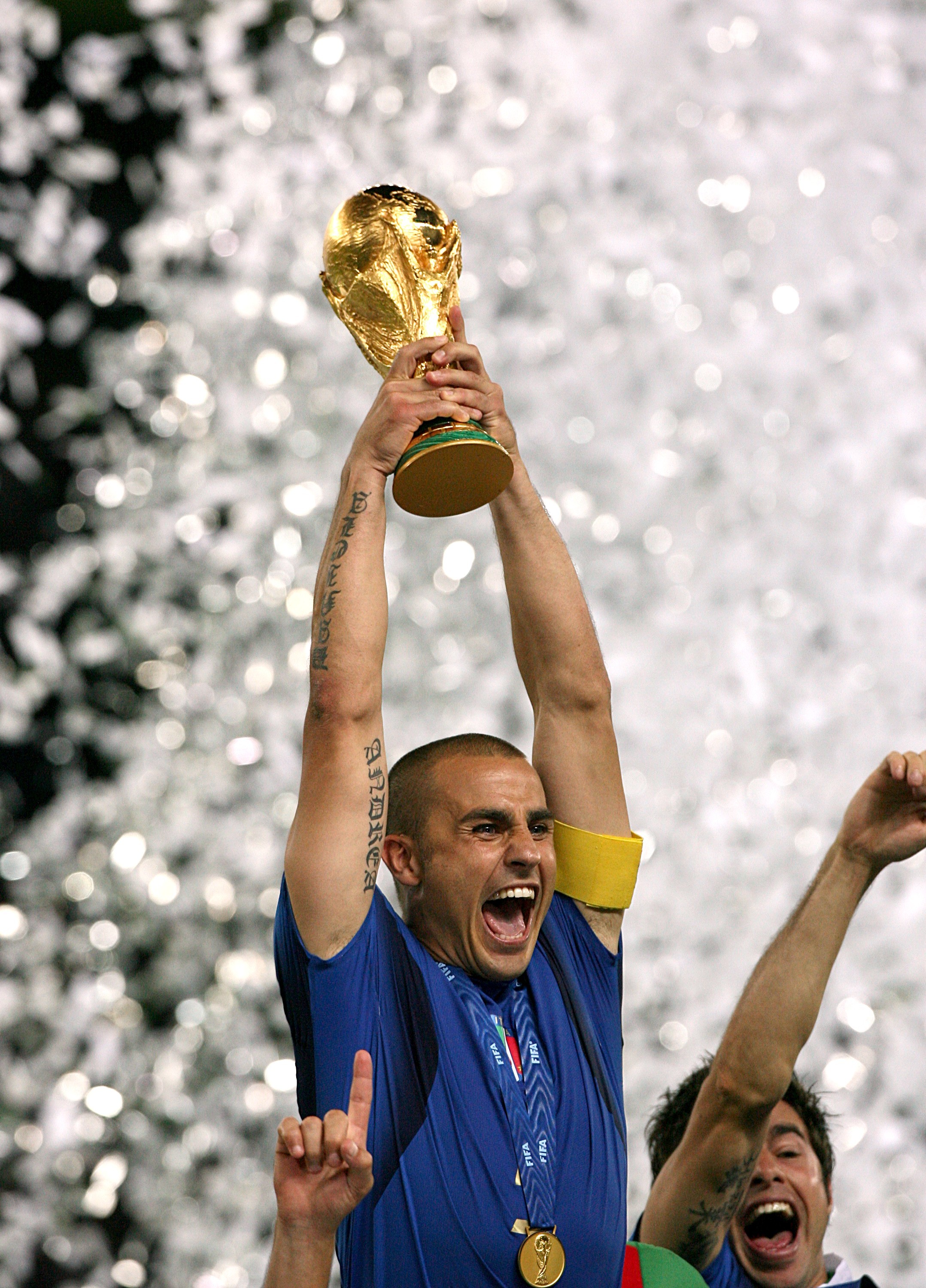 Fabio Cannavaro captained Italy to World Cup glory in 2006