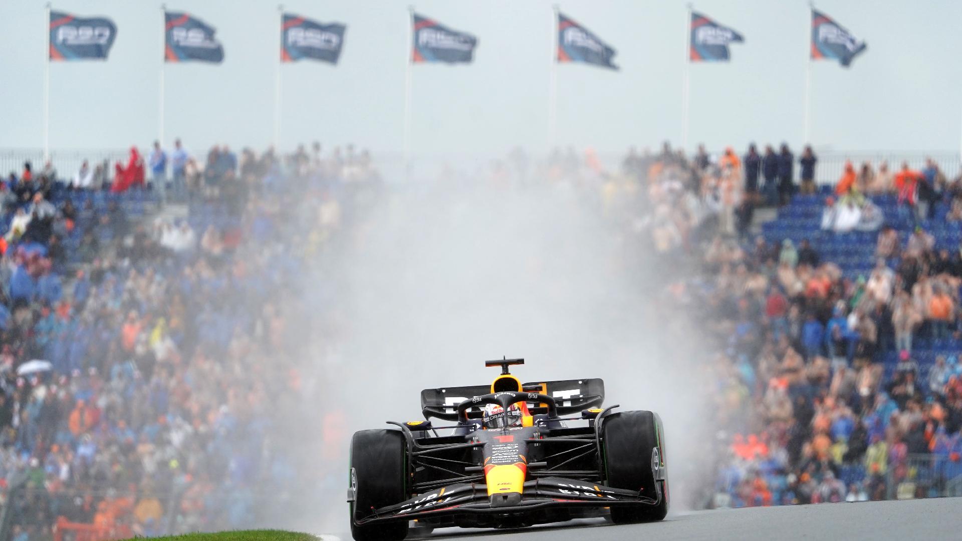 Max Verstappen finished fastest in final practice (Tim Goode/PA)