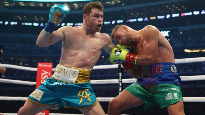 Canelo ripped the WBO world title from Billy Joe Saunders last Saturday