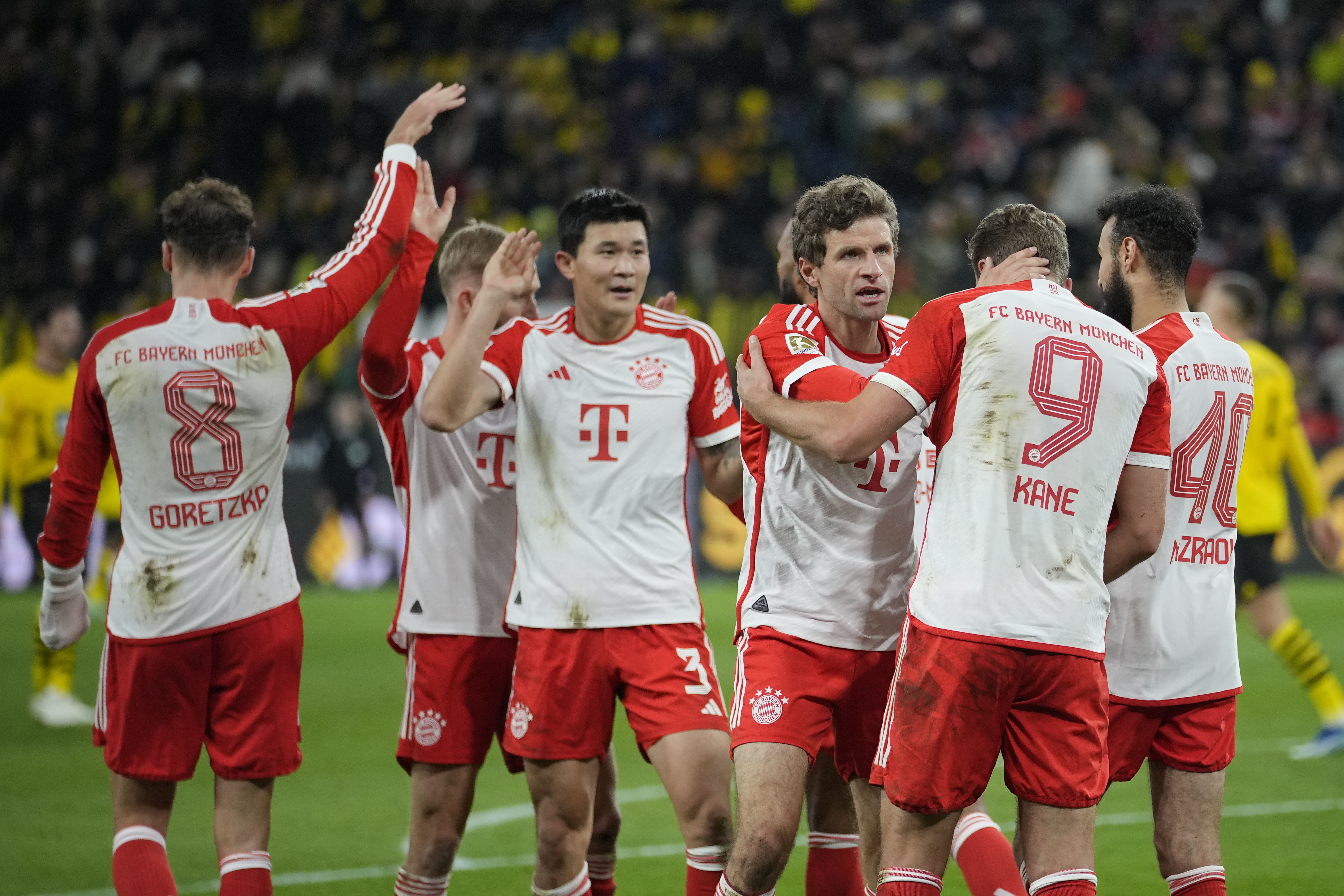Bayern Munich brushed aside Borussia Dortmund (Martin Meissner/AP)