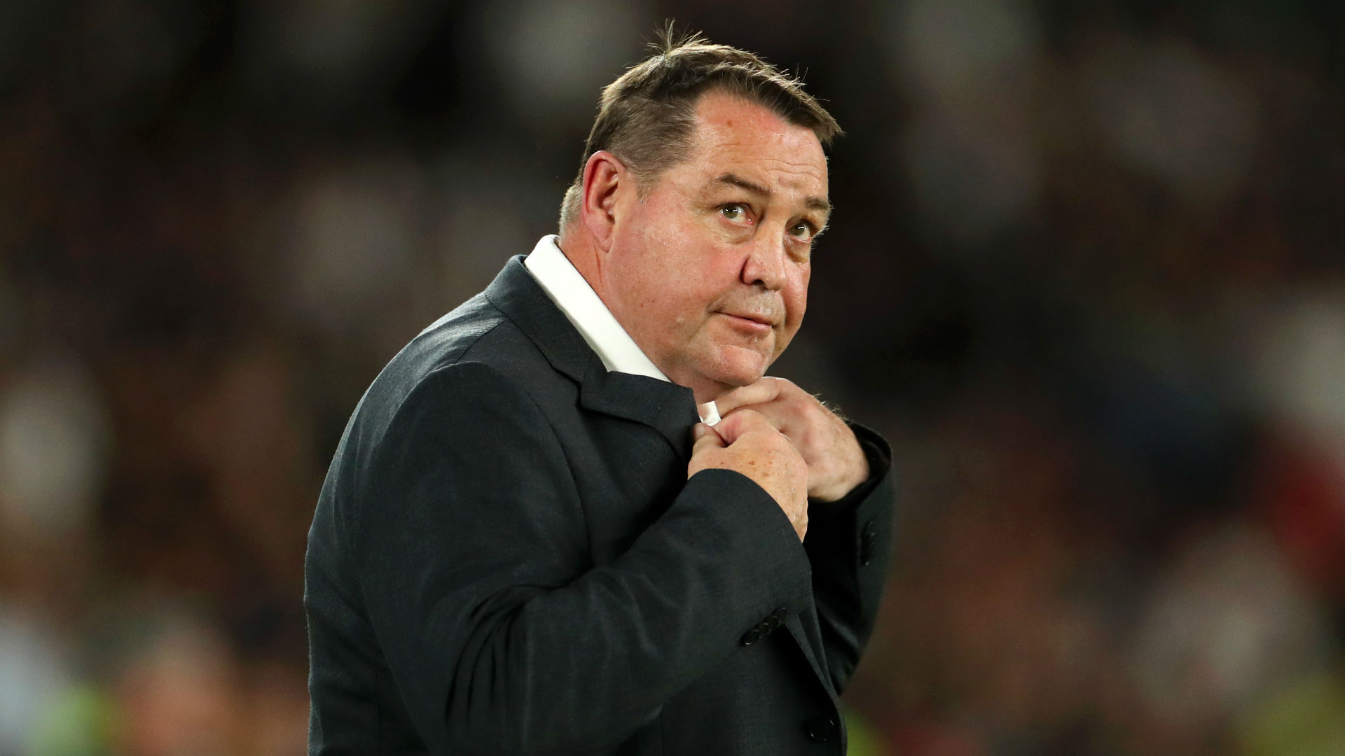 Former New Zealand head coach Steve Hansen