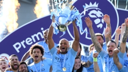 Vincent Kompany lifted four Premier League titles while at Manchester City