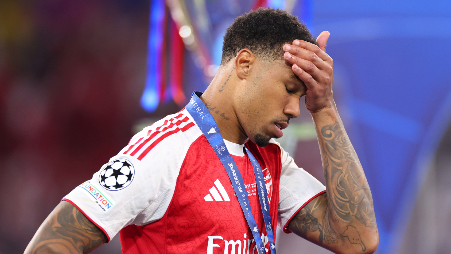 Gabriel proud of Arsenal’s season despite ‘painful’ shoot-out loss to PSG