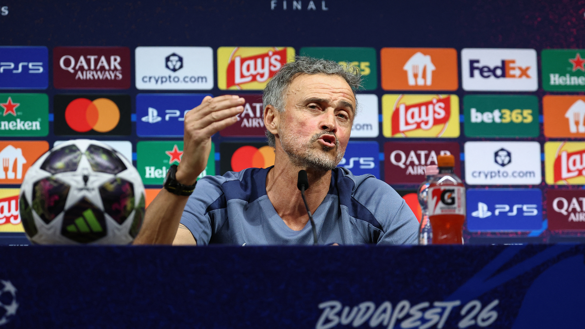 Luis Enrique: PSG have more motivation than Arsenal to win Champions League