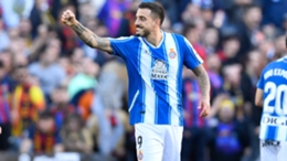 Joselu's late penalty snatched a point for Espanyol