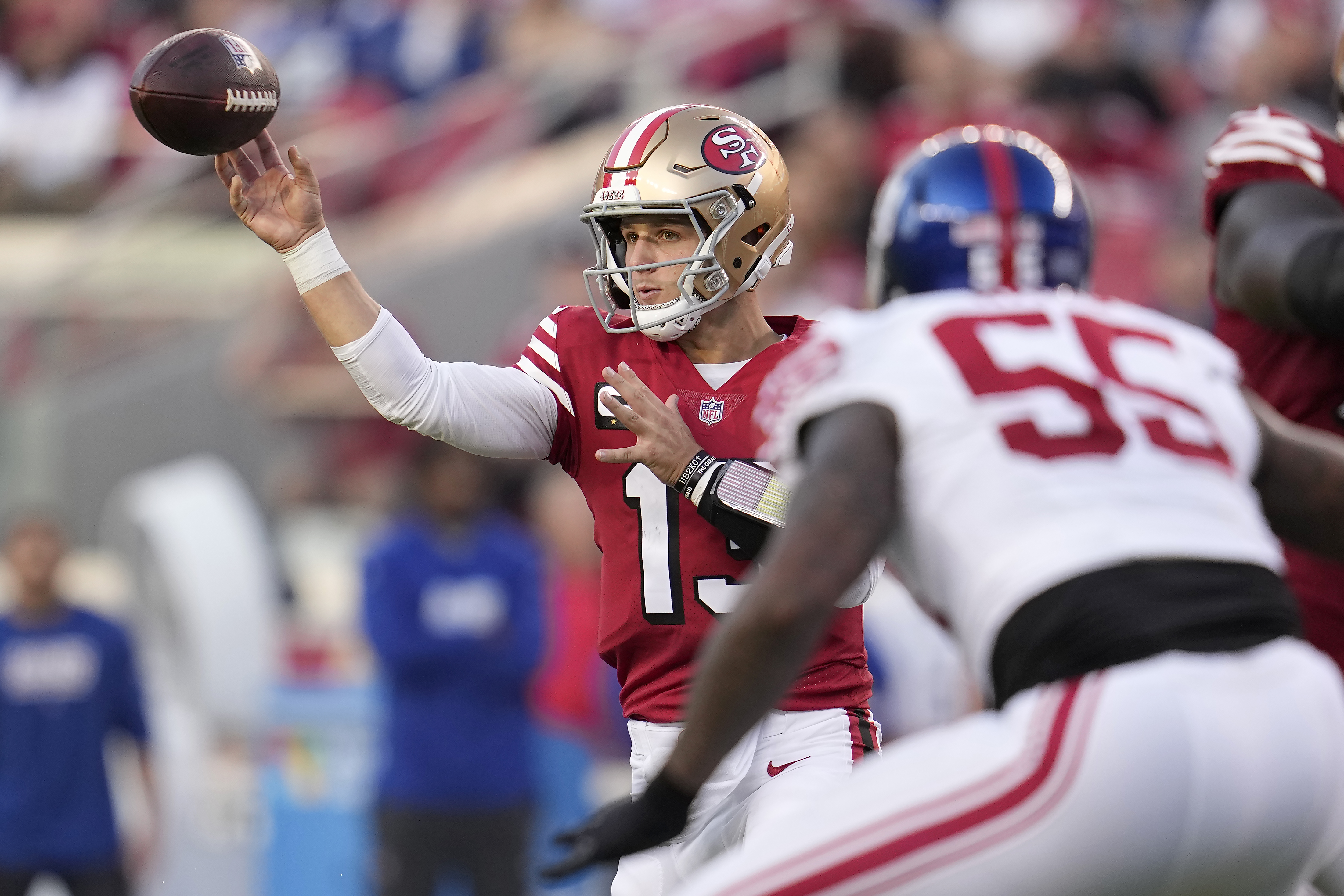 Giants 49ers Football