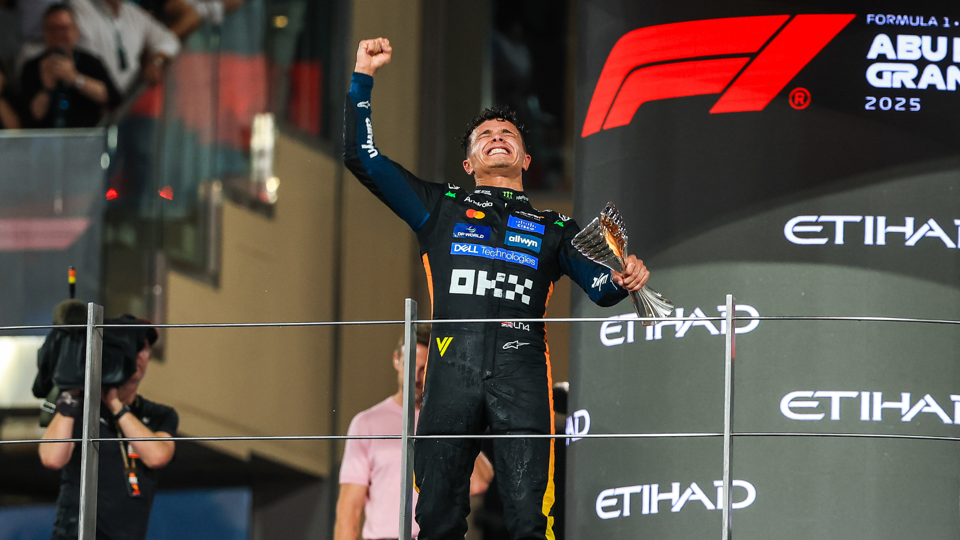 'It's incredible' – Norris realises dream with F1 title win in Abu Dhabi