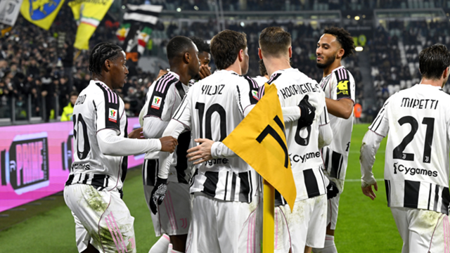 Juventus 2-0 Udinese: David and Locatelli seal Coppa Italia progression