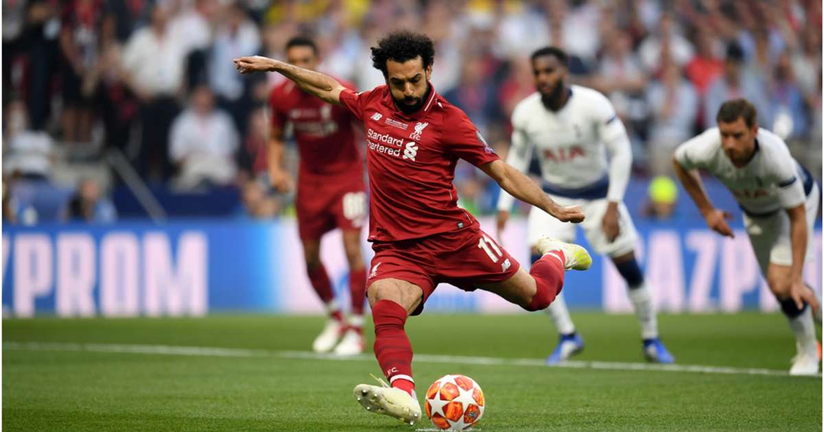 Salah scores second-fastest Champions League final goal