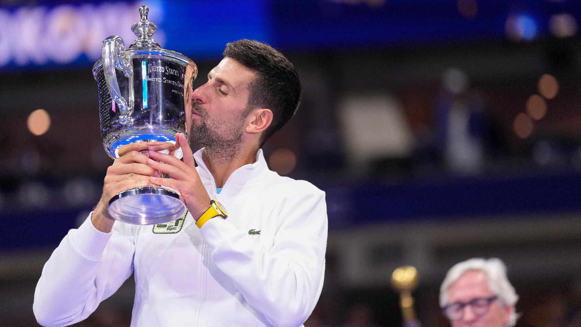 US Open number four and 24 grand slams – Novak Djokovic’s incredible record
