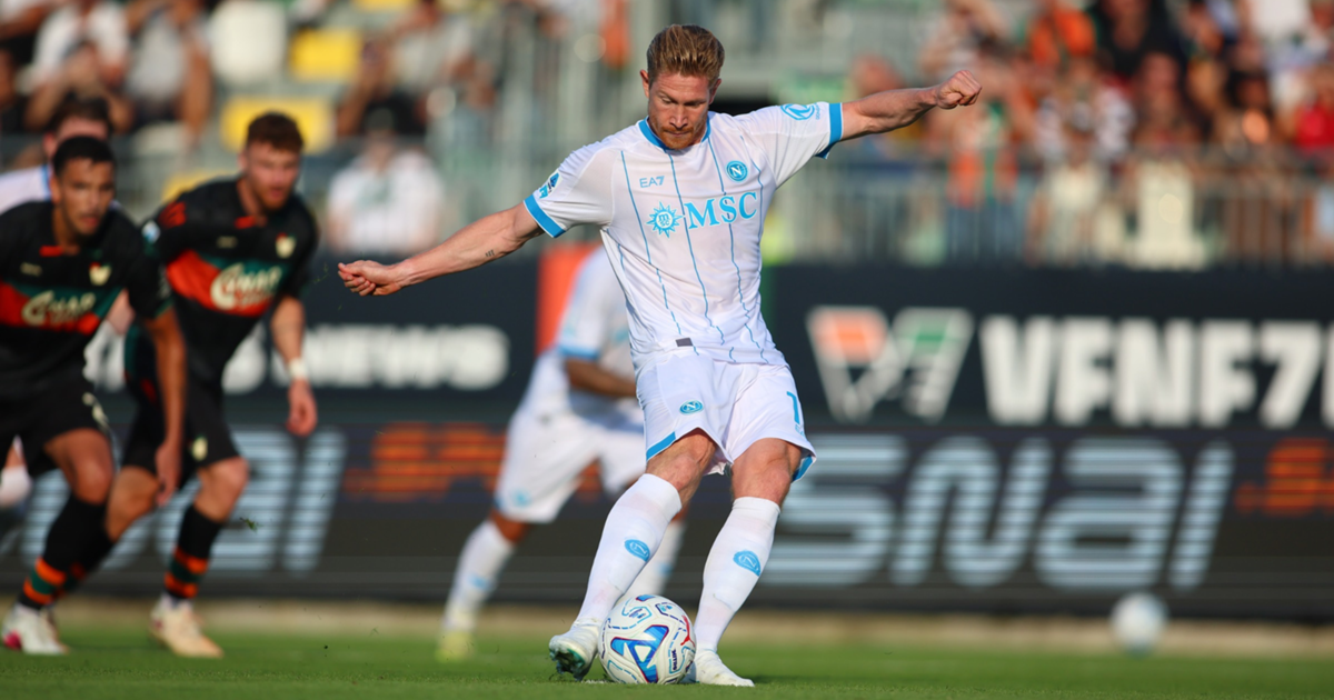 Kevin De Bruyne of Napoli