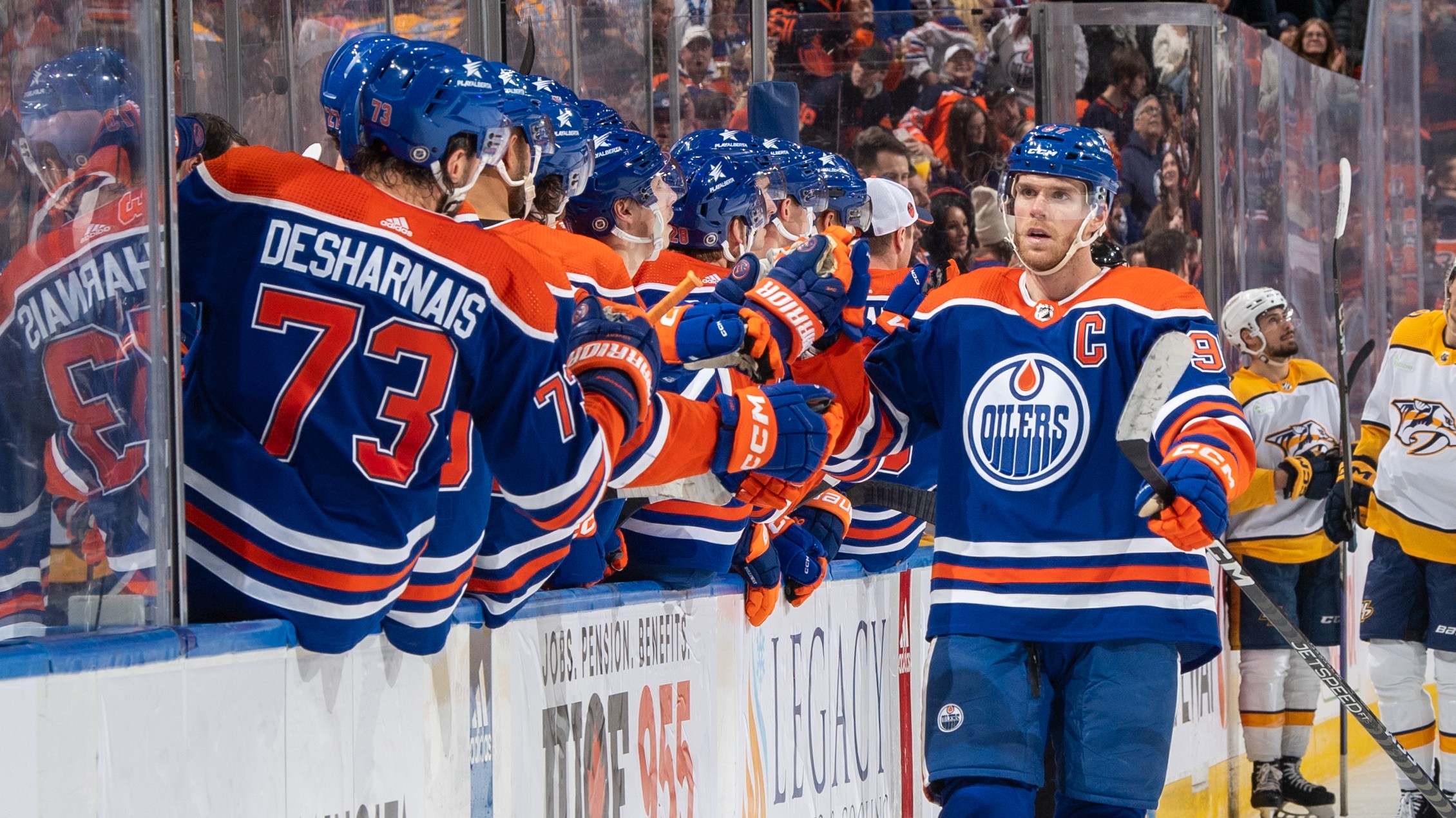 Oilers beat Predators for 16th straight win