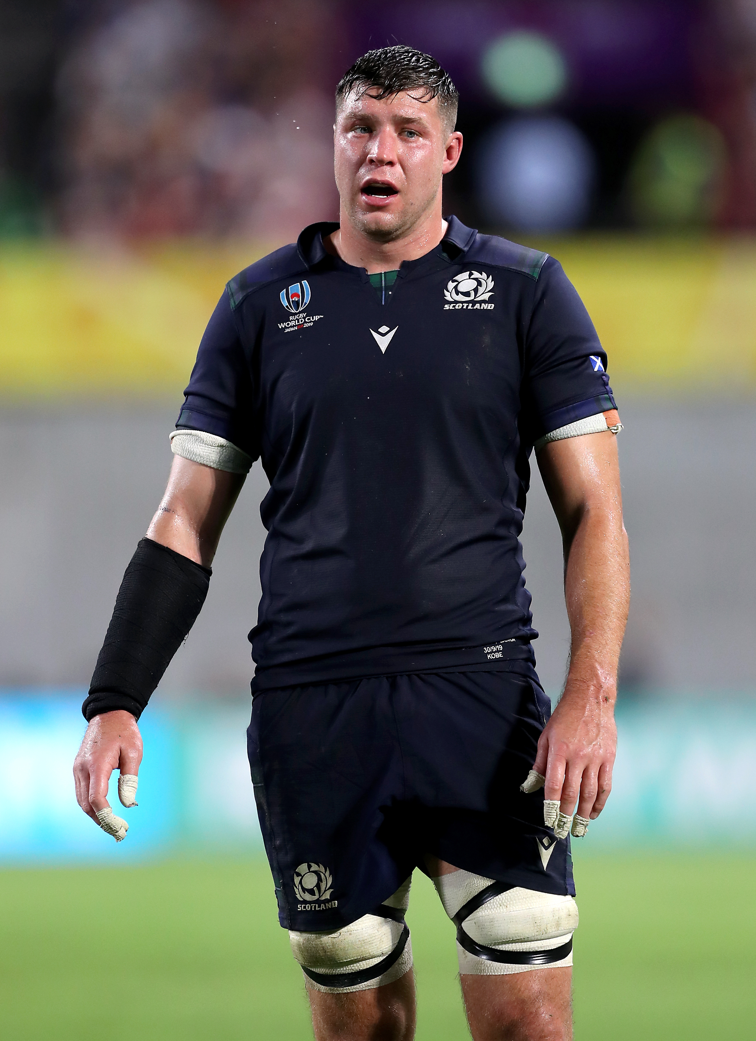 Grant Gilchrist during the 2019 Rugby World Cup