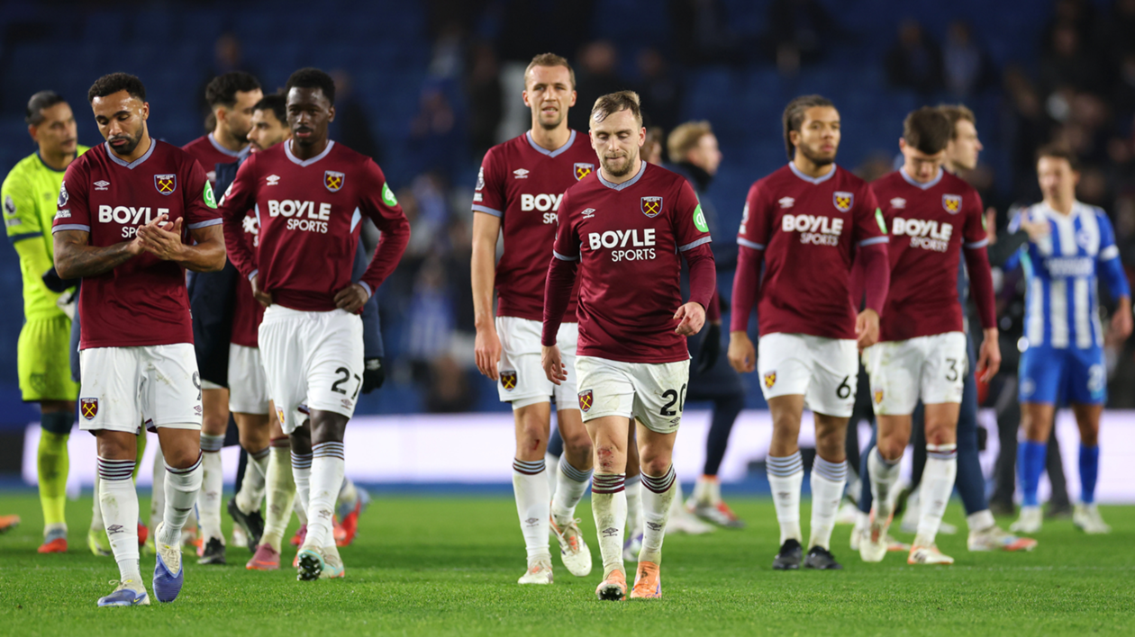 Brighton draw 'feels like a loss' for West Ham captain Bowen