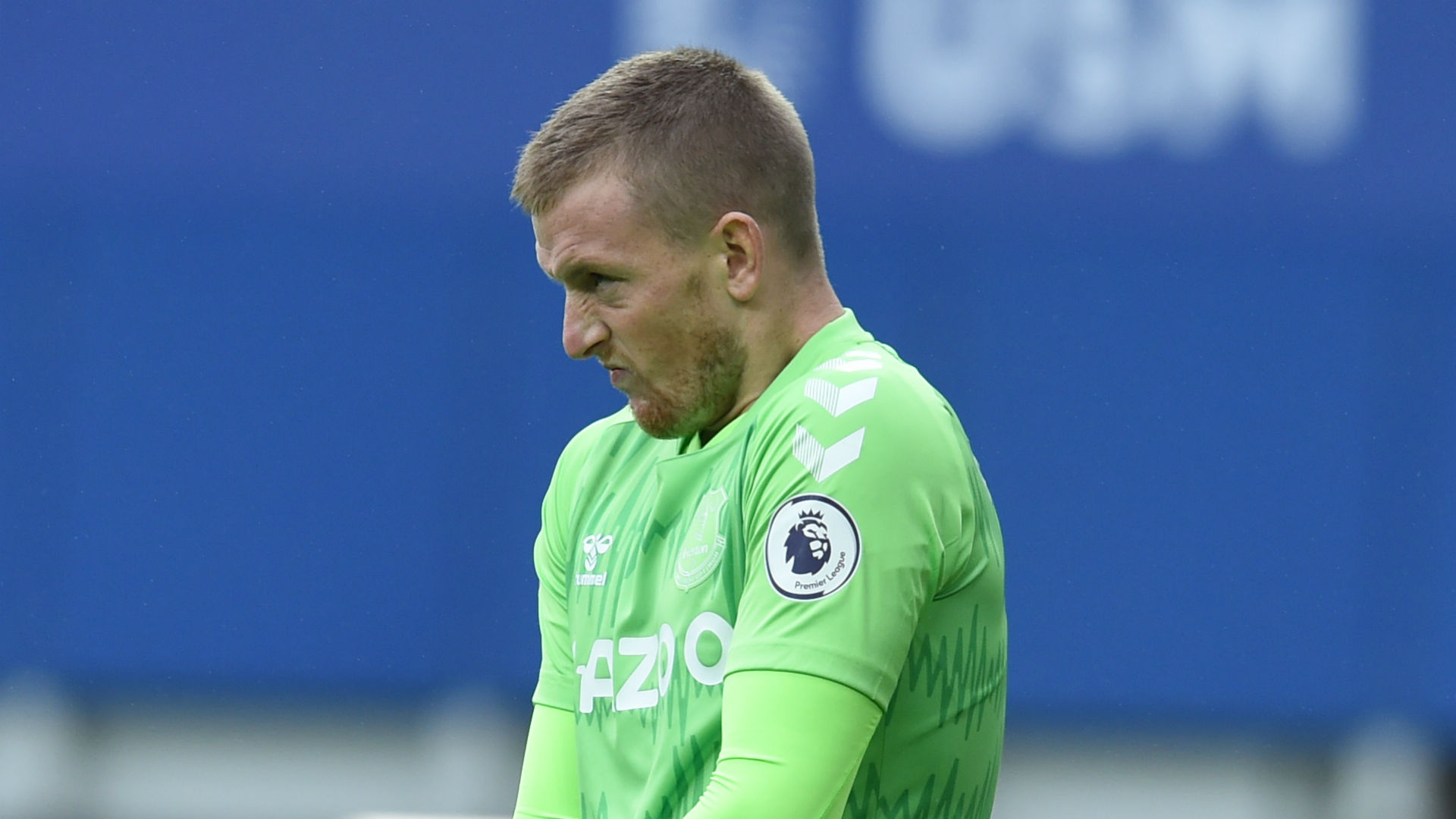 Ancelotti unconcerned by Pickford's Merseyside derby display