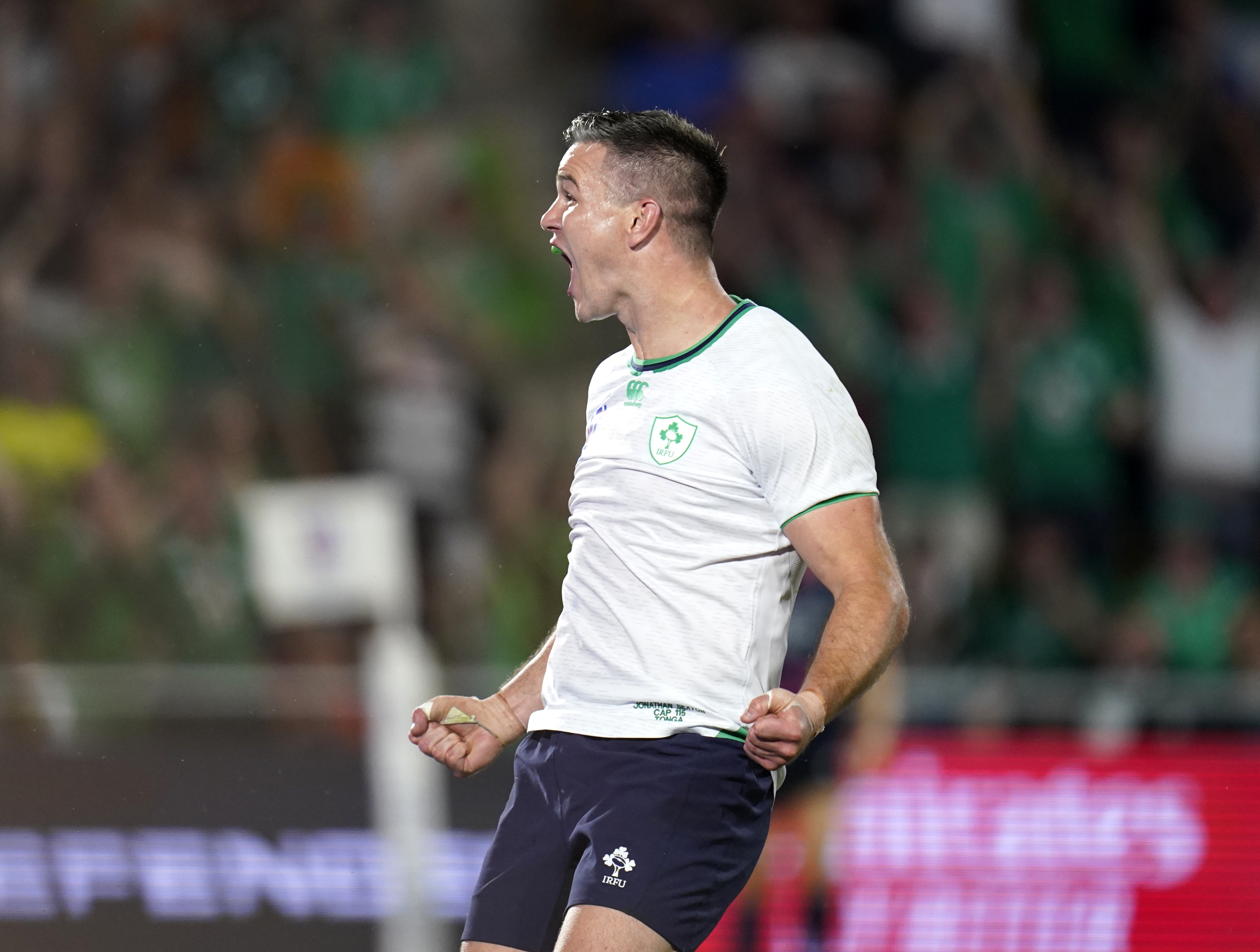 Johnny Sexton will once again captain Ireland
