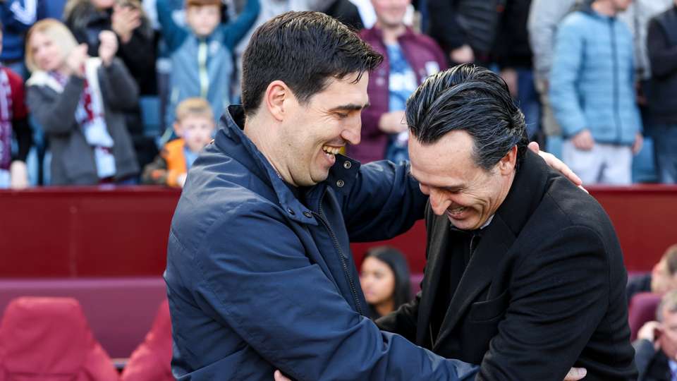 Emery relishing Iraola test as Villa host Bournemouth