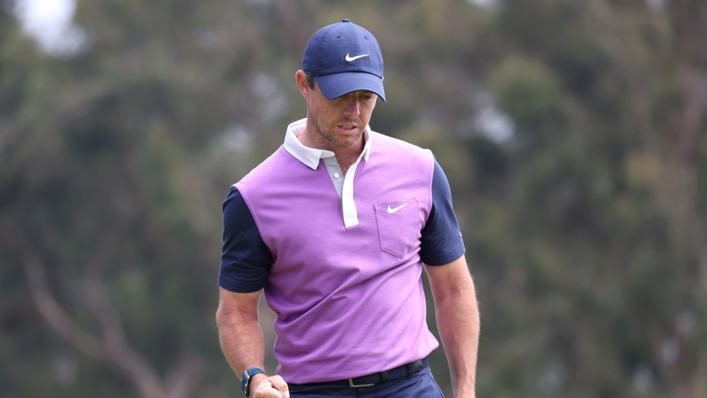 Rory McIlroy at Torrey Pines on Saturday
