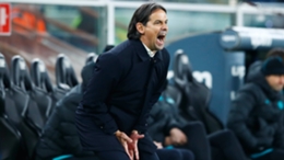 Simone Inzaghi's Inter Milan are two points behind AC Milan ahead of Friday's clash with Empoli