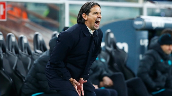 Simone Inzaghi's Inter Milan are two points behind AC Milan ahead of Friday's clash with Empoli