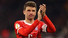 Thomas Muller and Bayern Munich were knocked out of the DFB-Pokal