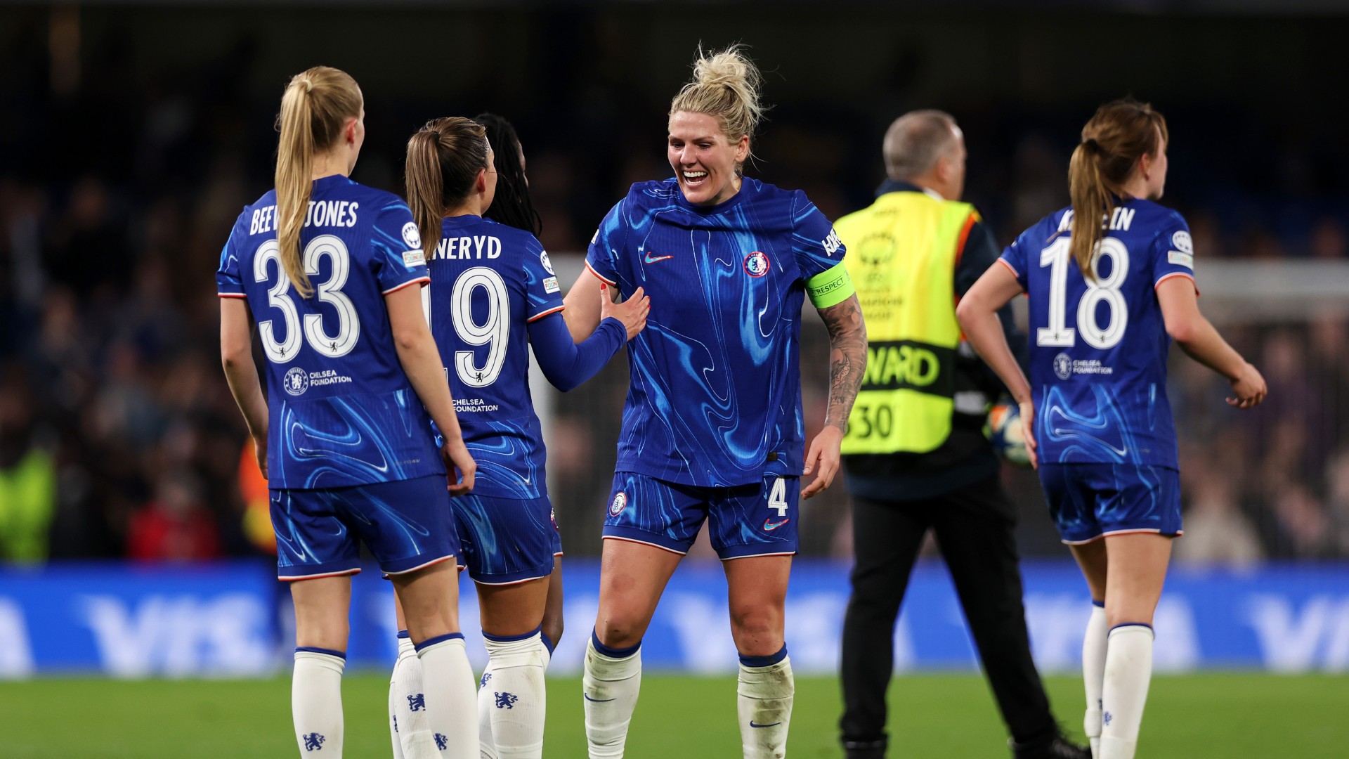 ‘Bring it on’ – Bright sets sights on glory after Chelsea’s Champions League comeback