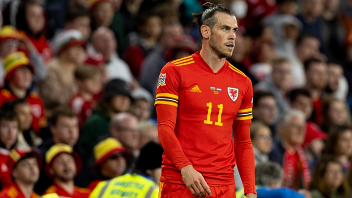 Gareth Bale was left frustrated by Wales' late defeat