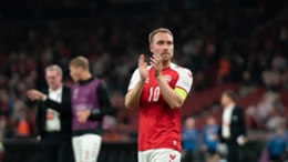 Christian Eriksen has been in Nations League action for Denmark