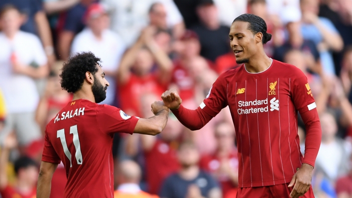 Mohamed Salah and Virgil van Dijk are both doubts to face Wolves