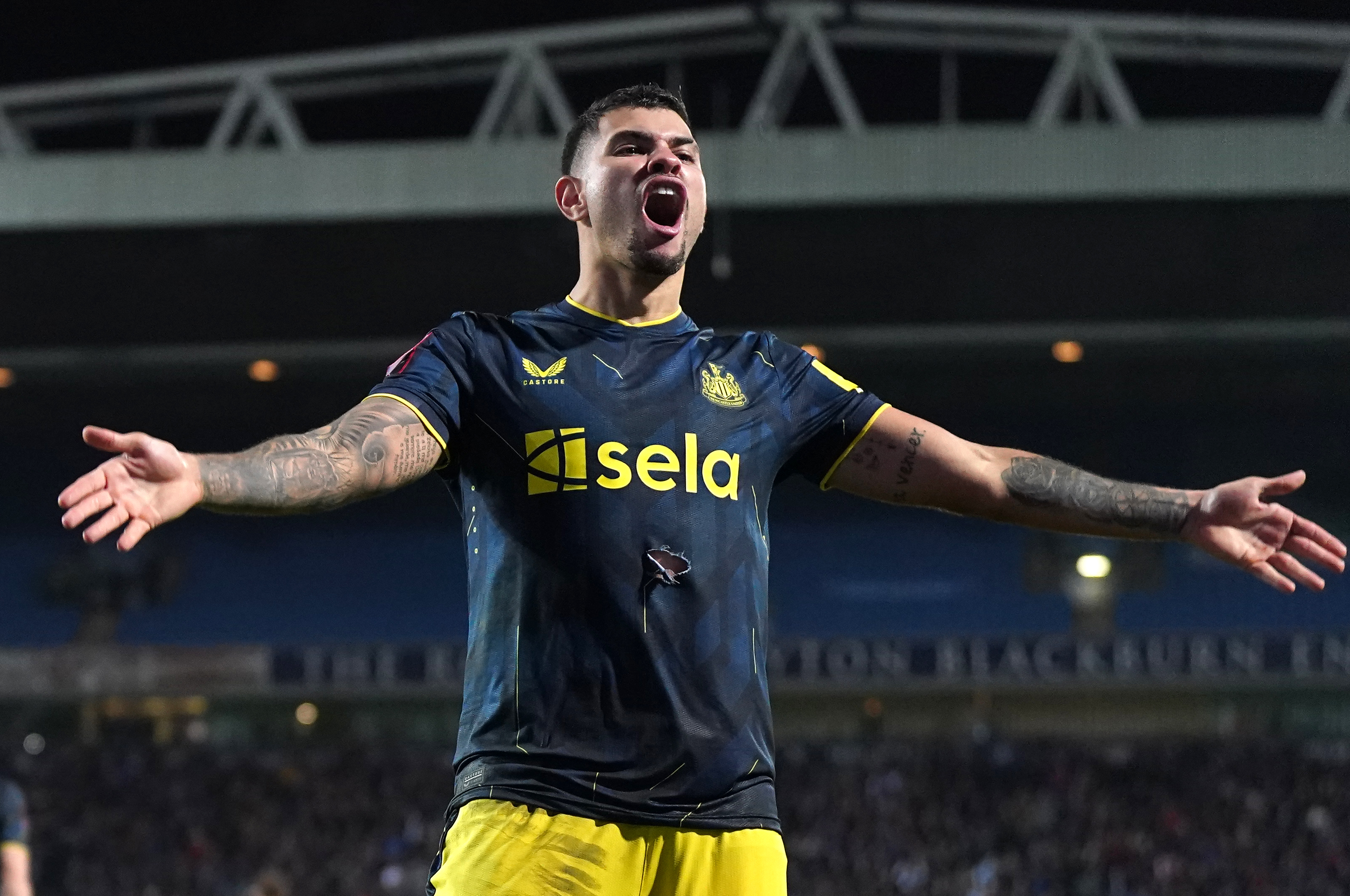 Brazil midfielder Bruno Guimaraes has been a big hit on Tyneside since his January 2022 move to Newcastle
