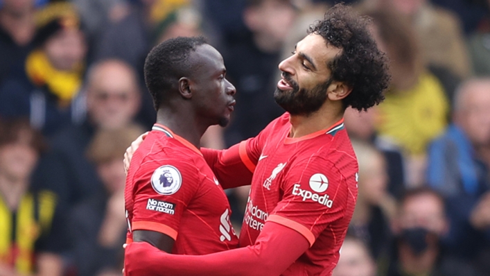 Liverpool pair Sadio Mane (left) and Mohamed Salah (right) are one of Europe's deadliest strike partnerships