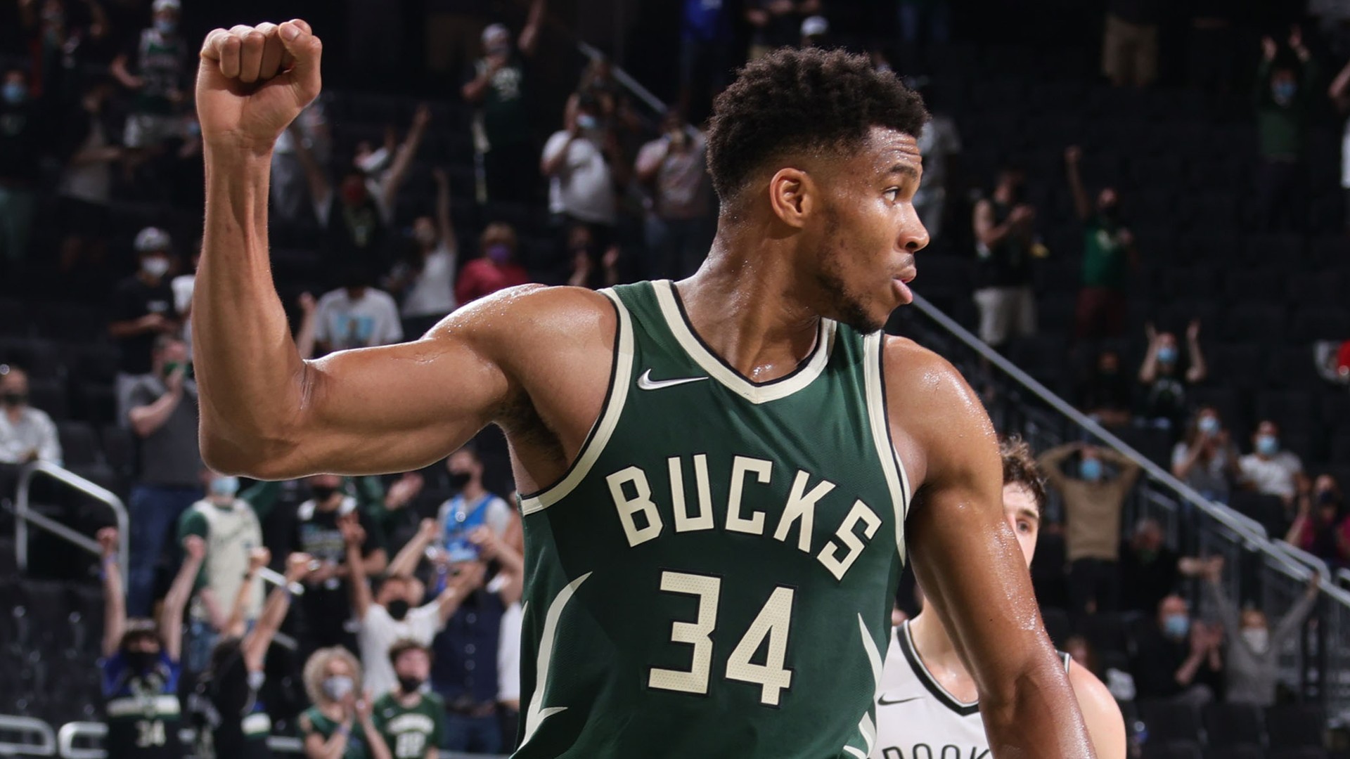 Giannis Antetokounmpo of the Bucks