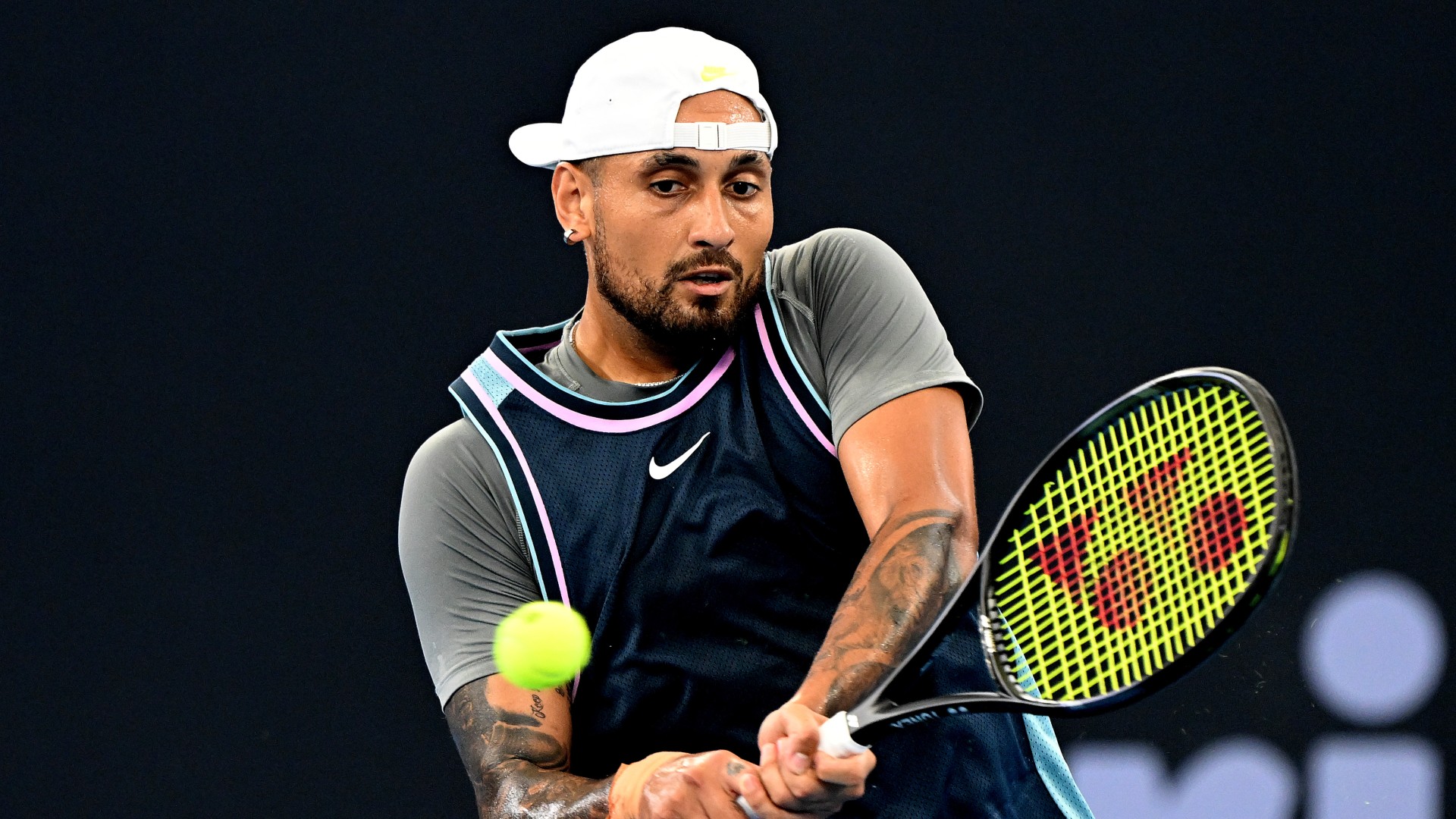 Kyrgios beaten on singles return in Brisbane