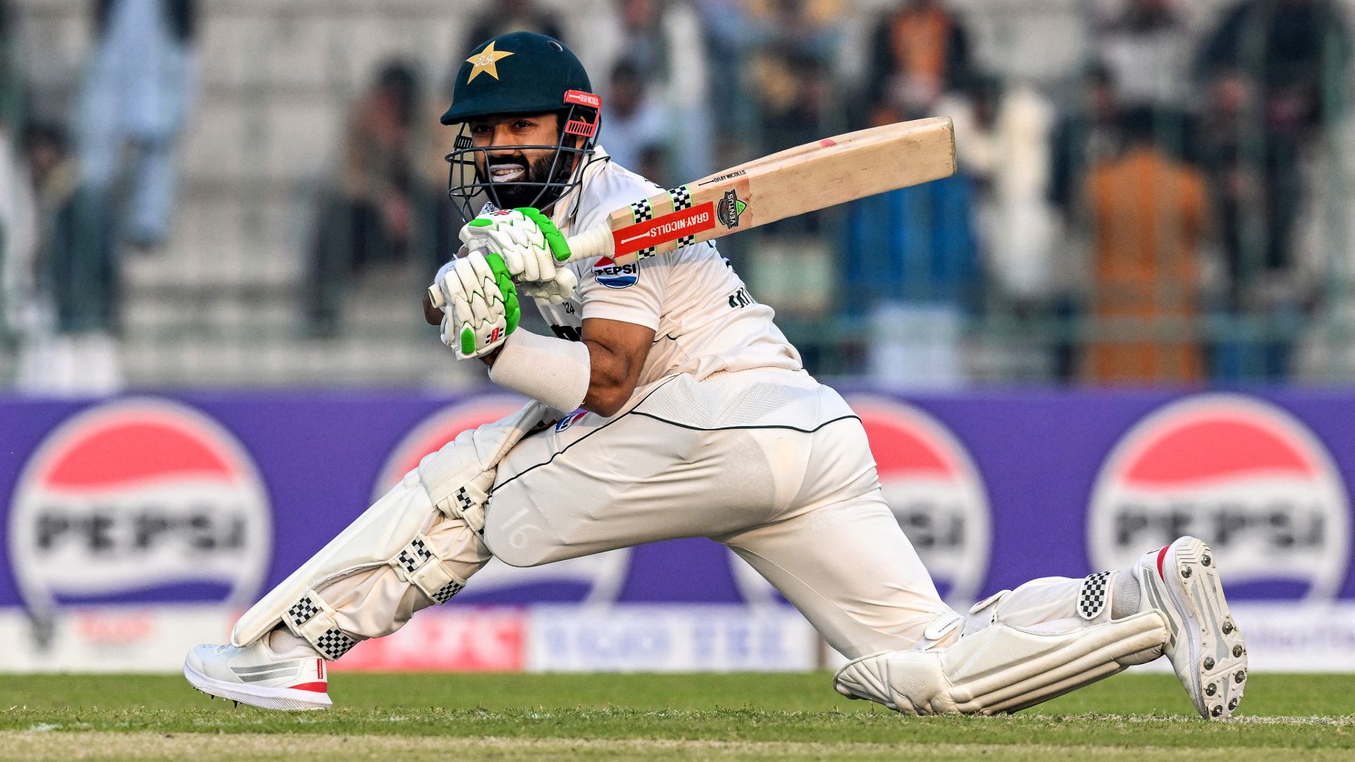 Shakeel and Rizwan lead Pakistan revival on day one