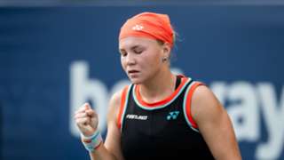 Shnaider pulls off Pegula upset to set up Swiatek semi-final clash