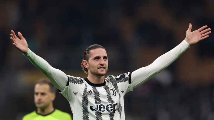 Adrien Rabiot's Juventus contract runs out in June