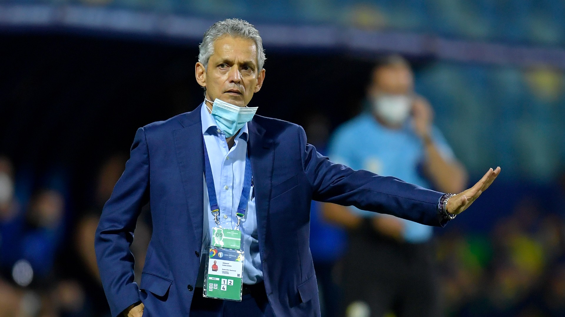 Colombia head coach Reinaldo Rueda